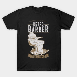 Retro Barber T-Shirt